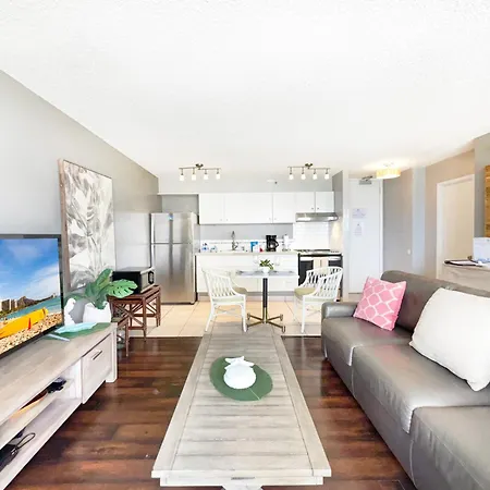 1Br Oceanview Condo, Near Waikiki Beach With Parking